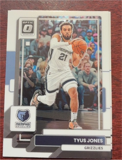 2022-23 Donruss Optic #184 Tyus Jones — front