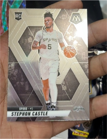 2024-25 Panini Mosaic #236 Stephon Castle — front