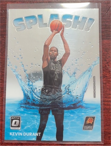 2022-23 Donruss Optic Splash! #4 Kevin Durant Phoenix Suns — front