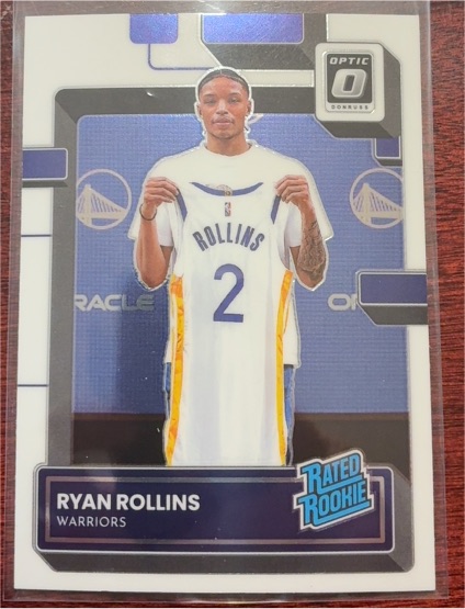 2022-23 Panini Donruss Optic #211 Ryan Rollins — front