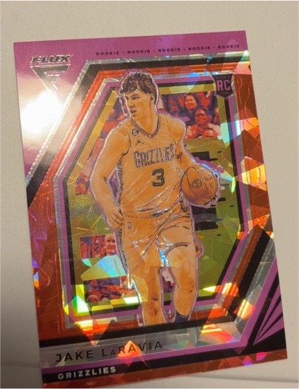 2022-23 Panini Flux #3 Jake LaRavia — front
