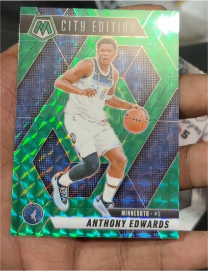 2024-25 Panini Mosaic #279 Anthony Edwards — front