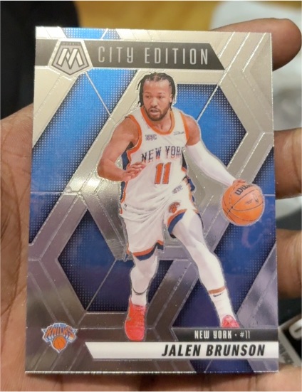 2024-25 Panini Mosaic City Edition #284 Jalen Brunson — front