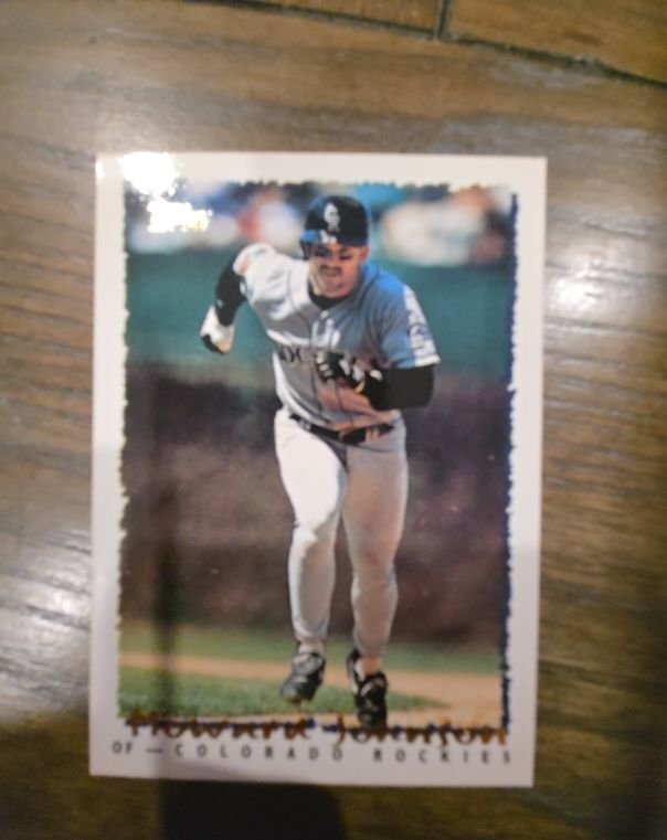 1995 Topps #206 Howard Johnson — front