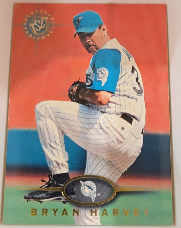 1995 Topps Stadium Club #3 Bryan Harvey — front