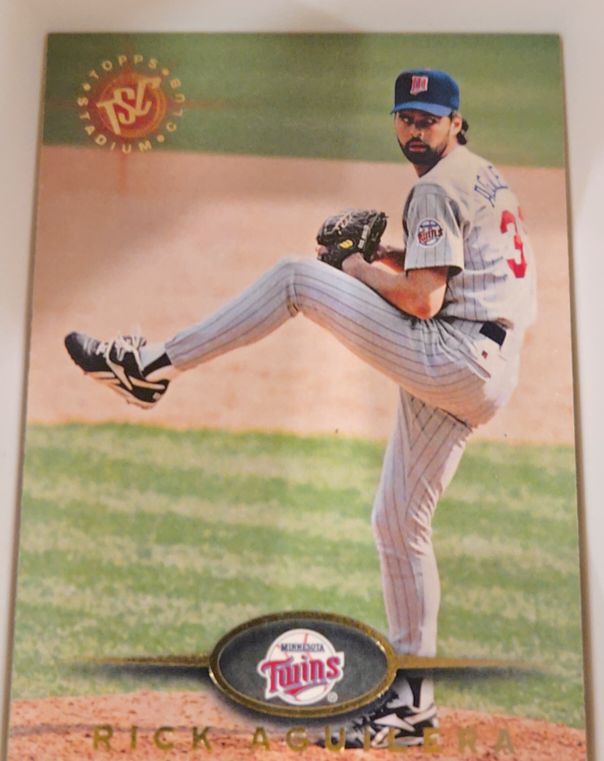 1995 Topps Stadium Club #177 Rick Aguilera — front