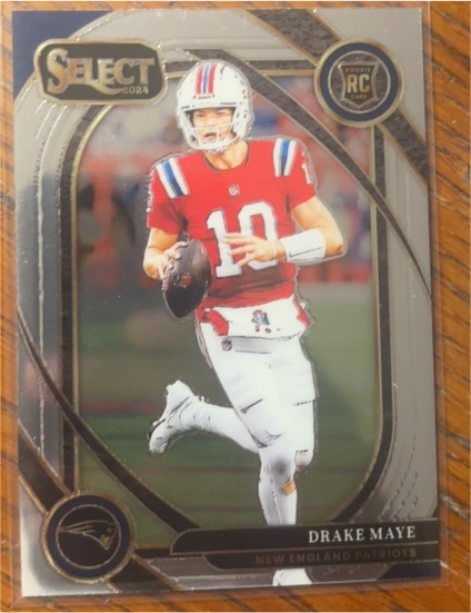 2024 Panini Select #218 Drake Maye — front