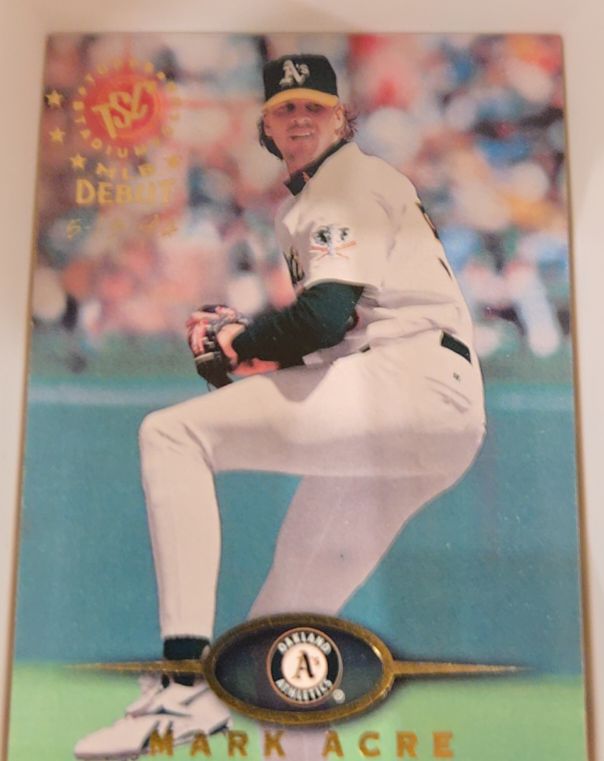 1995 Stadium Club #376 Mark Acre — front