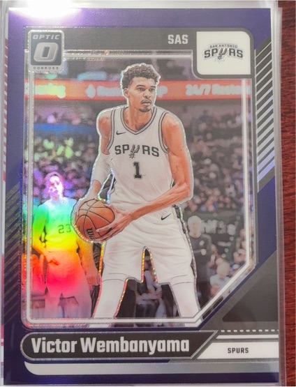 2024-25 Donruss Optic #45 Victor Wembanyama — front