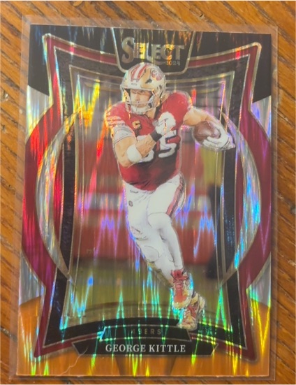 2024 Panini Select #58 George Kittle — front