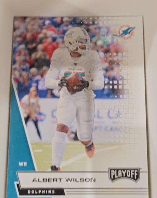 2020 Panini Playoff #9 Albert Wilson — front