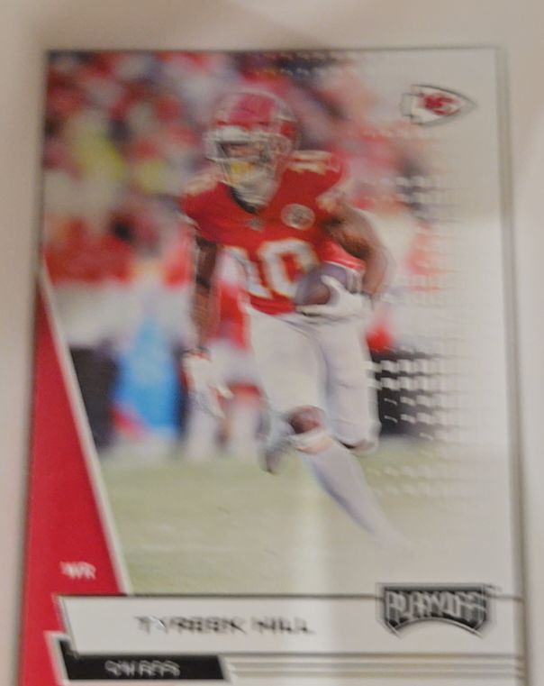 2020 Panini Playoff #82 Tyreek Hill — front