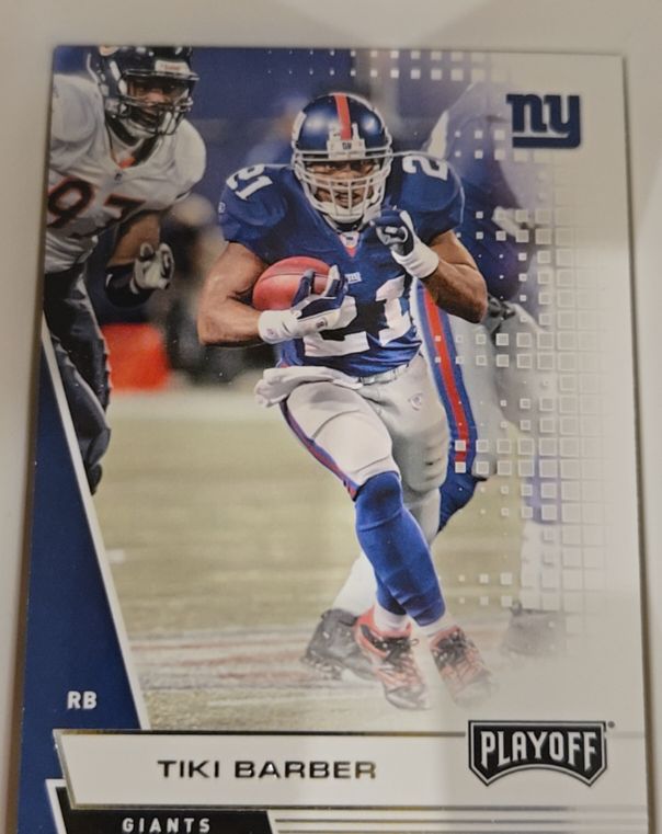 2020 Panini Playoff #193 Tiki Barber — front