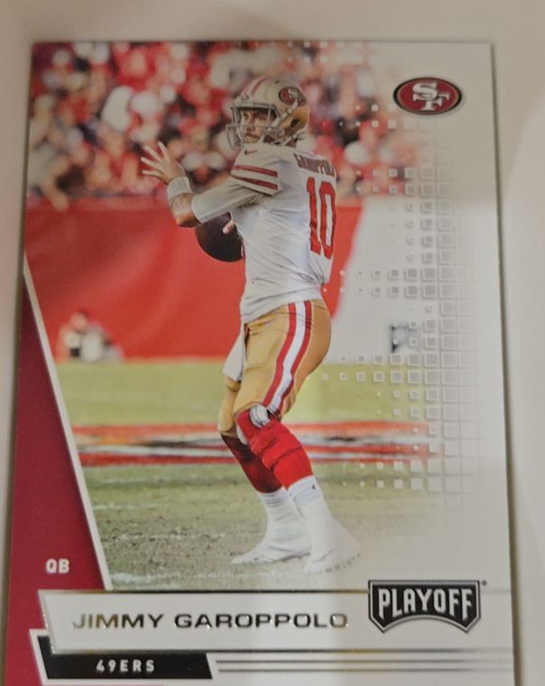 2020 Panini Playoff #110 Jimmy Garoppolo — front