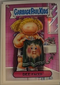 2022 Topps Chrome Garbage Pail Kids Original Series 5 #169a Dee Faced — front