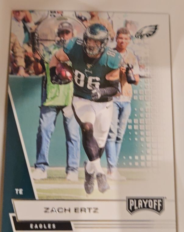 2020 Panini Playoff #183 Zach Ertz — front