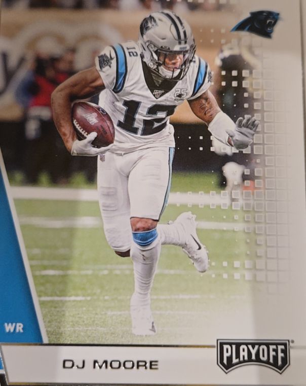 2020 Panini Playoff #140 DJ Moore — front