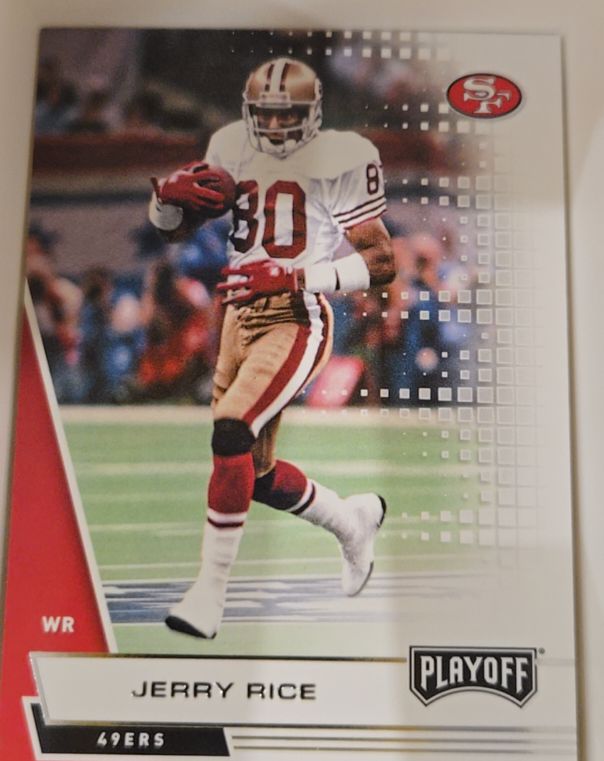 2020 Panini Playoff #113 Jerry Rice — front