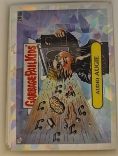 2022 Topps Garbage Pail Kids Chrome Series 5 #206b Audio Augie — front