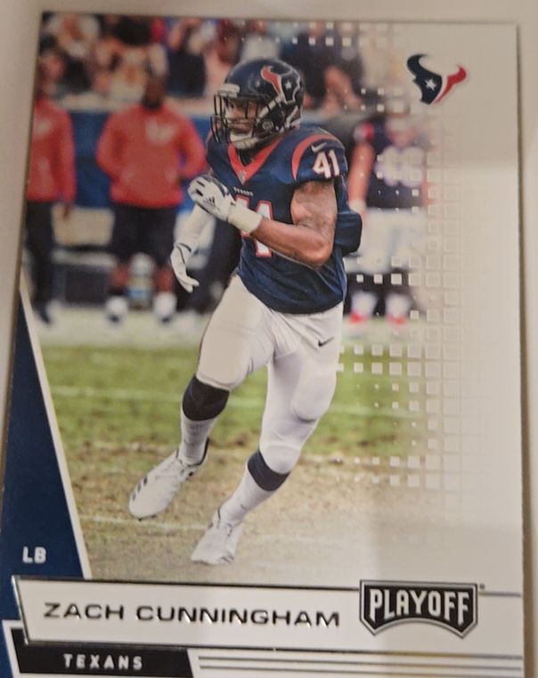 2020 Panini Playoff #55 Zach Cunningham Houston Texans — front