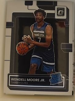 2022-23 Panini Donruss Optic #201 Wendell Moore Jr. — front