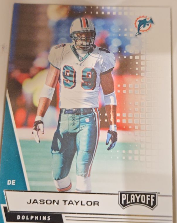 2020 Panini Playoff Football #13 Jason Taylor — front
