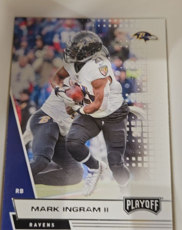 2020 Panini Playoff #29 Mark Ingram II Baltimore Ravens — front