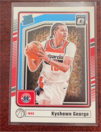 2024-25 Panini Donruss Optic #299 Kyshawn George — front