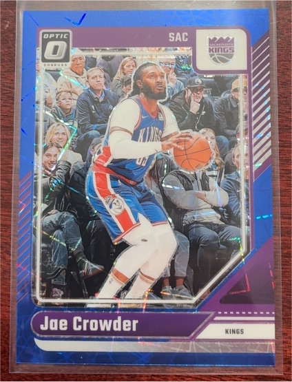 2024-25 Donruss Optic #52 Jae Crowder Sacramento Kings — front