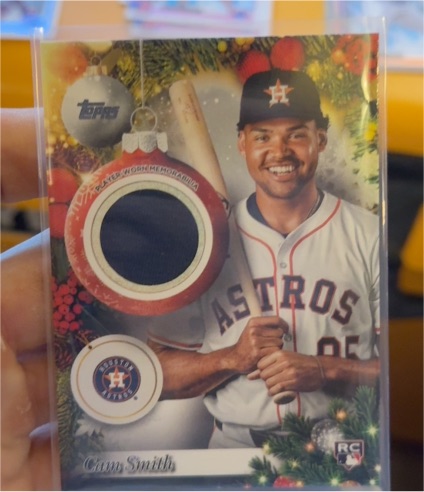 2025 Topps Holiday #PR-CSM Cam Smith — front