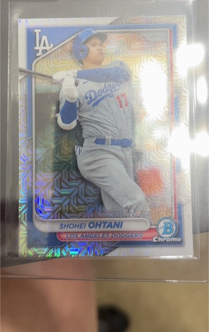 2024 Bowman Chrome #33 Shohei Ohtani — front
