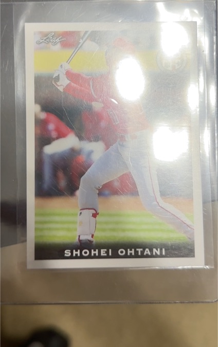 2018 Leaf #04 Shohei Ohtani — front