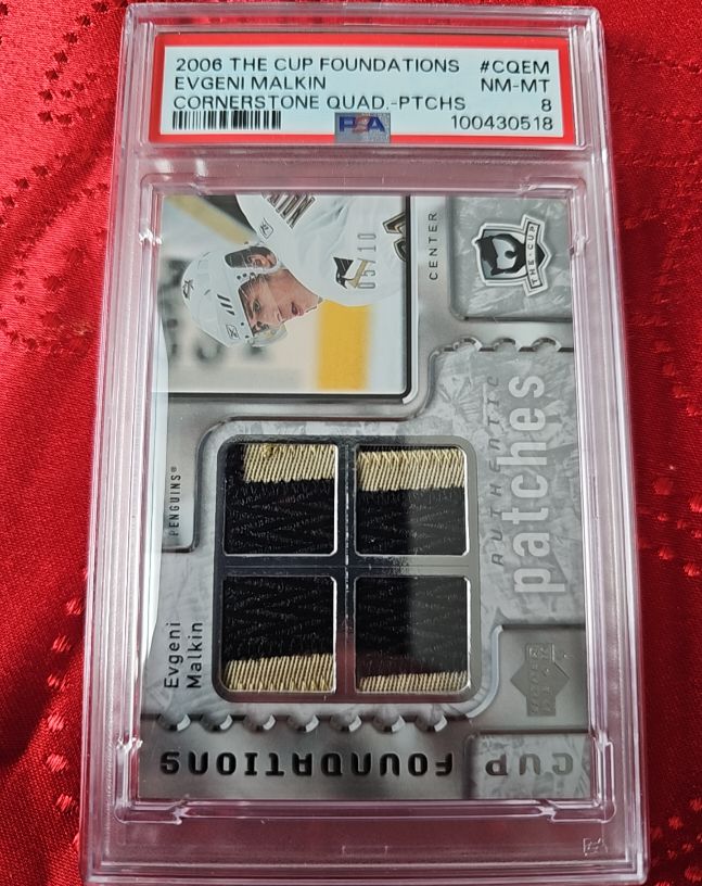2006 The Cup Foundations #C0EM Evgeni Malkin — front