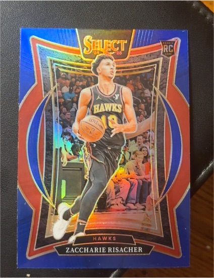 2024-25 Panini Select #86 Zaccharie Risacher — front