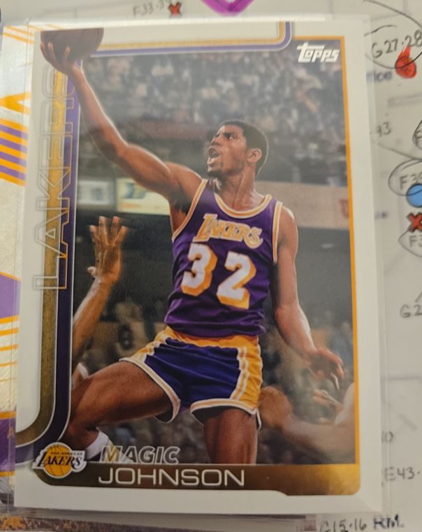 2025-26 Topps #255 Magic Johnson — front