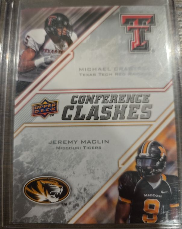 2009 Upper Deck Draft Edition #267 Michael Crabtree/Jeremy Maclin — front
