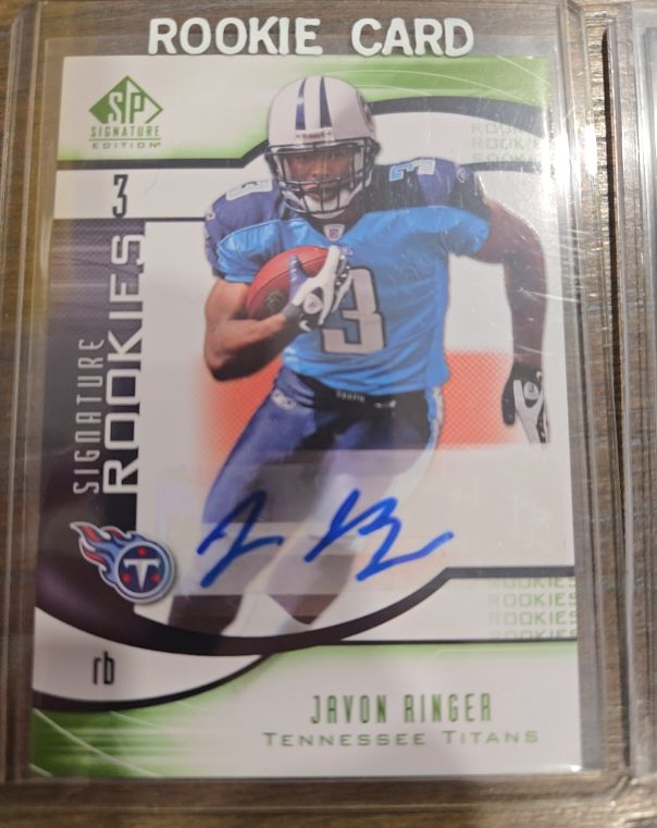 2009 SP Signature Edition #3 Jayon Ringer — front