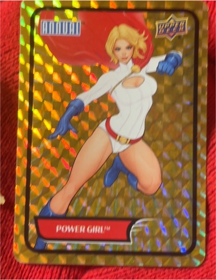 2023-24 Upper Deck DC Annual #B-8 Power Girl — front