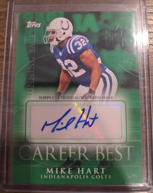 2009 Topps Career Best Autographs #CBA-MH Mike Hart — front