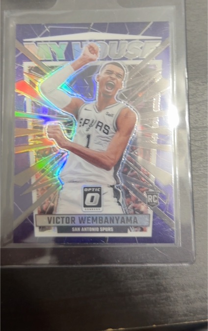 2023-24 Panini Donruss Optic #6 Victor Wembanyama My House — front