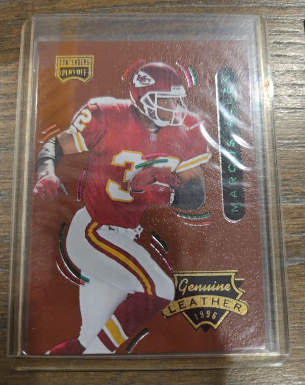 1996 Playoff Contenders Leather #31 Marcus Allen — front