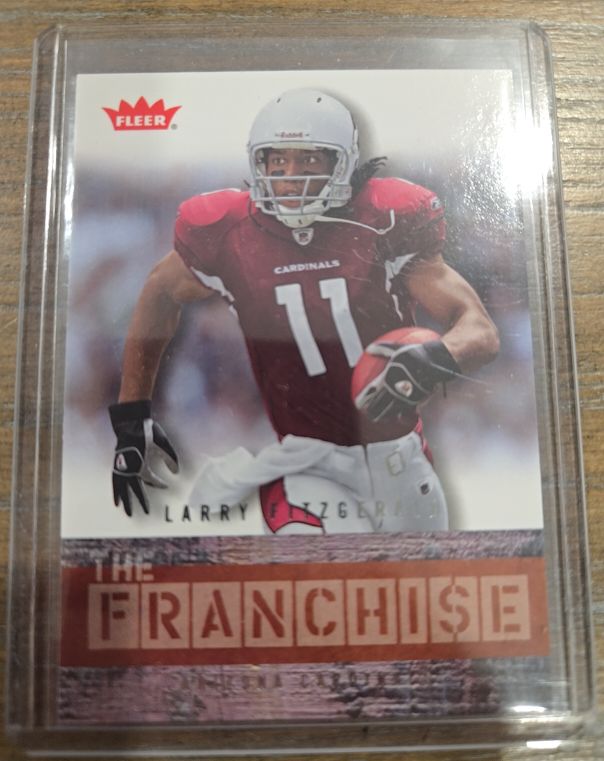 2006 Fleer The Franchise #TF-LJ Larry Fitzgerald — front