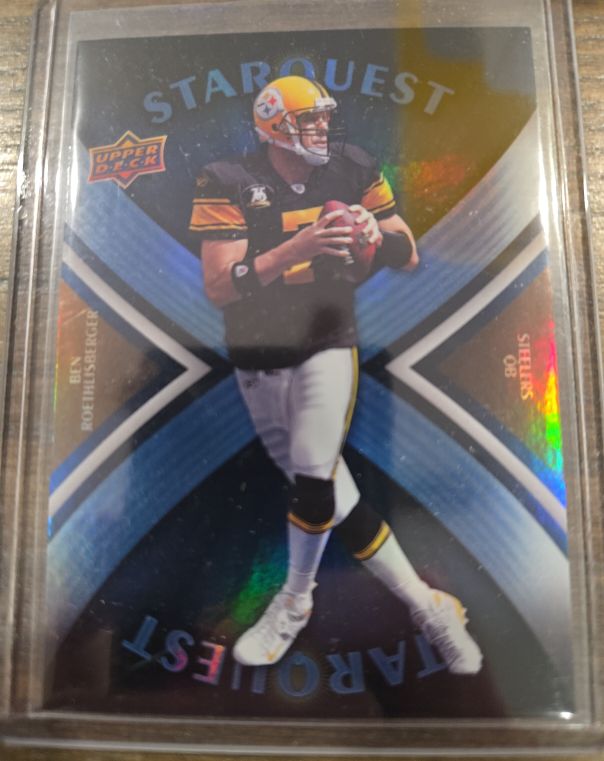 2008 Upper Deck #SQ4 Ben Roethlisberger StarQuest — front