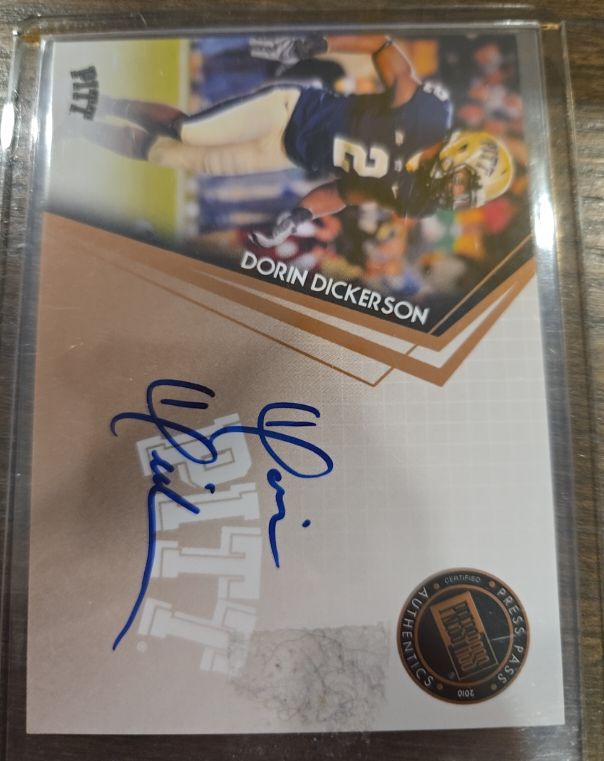 2010 Press Pass Autographs Bronze #PPS-DD Dorin Dickerson — front