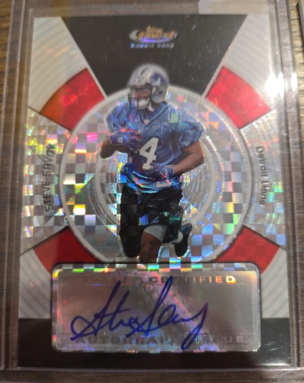 2005 Topps Finest #180 Steve Sproles — front