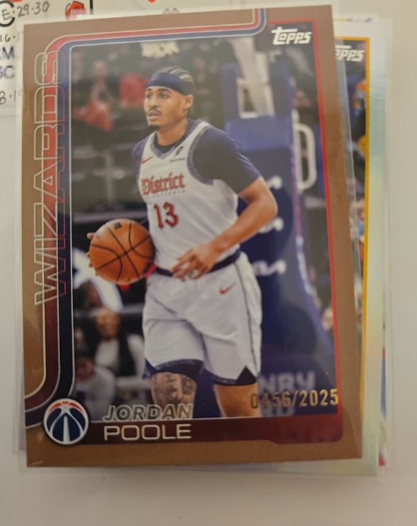 2025-26 Topps Basketball #94 Jordan Poole — front