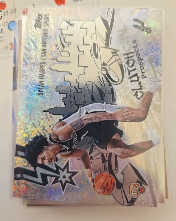 2025-26 Topps Basketball #CC-2 Dylan Harper Clutch City Prospects Rookie — front