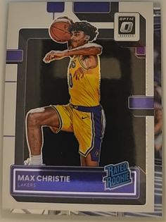 2022-23 Donruss Optic #233 Max Christie — front