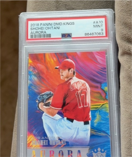 2018 Panini Diamond Kings #A10 Shohei Ohtani Aurora — front