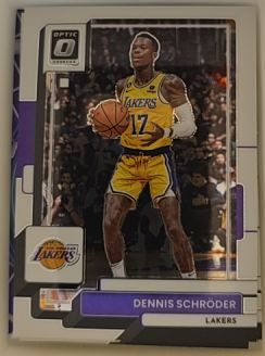 2022-23 Donruss Optic #111 Dennis Schroder — front